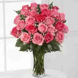 Simple Pink Rose Bouquet