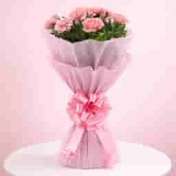 Pink Carnations Bunches