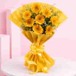 Sunshine Yellow Gerberas