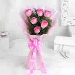 Pink Rose Bouquet Delivery in Jaipur
