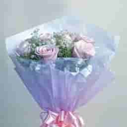 Pink Roses Bunch