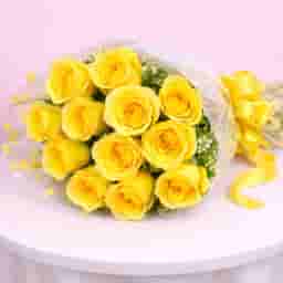 Ravishing Yellow Rose Bouquets