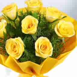 Yellow Rose Bouquet Delivery in Surat