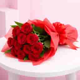 Bunch of 8 Red Roses