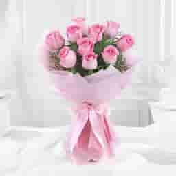 Pink Rose Bouquet Delivery in Nagpur