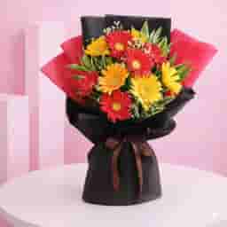 Romantic Gerbera Proposal Bouquet