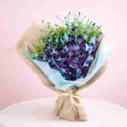 Gorgeous Blue Orchis Bouquet