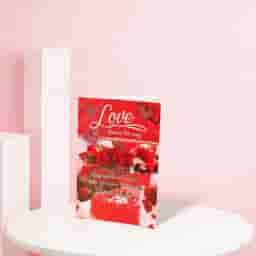 Elegant Red Roses with Chocolates & Card