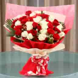 Red and White Ribbons