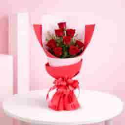 Exotic Red Rose Bouquet