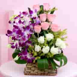 Roses and Orchids Bouquet