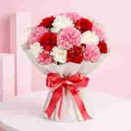 Mesmerizing Carnations with Ferrero Rocher