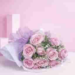 Pink Roses Bunch