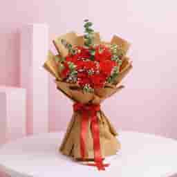 Carnation Bliss with Teddy