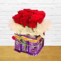 Sweet Chocolate Rose Box