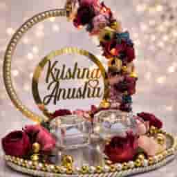 Handmade Wedding Ring Platter