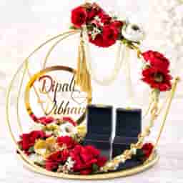 Customized Tray for Roka Ceremony