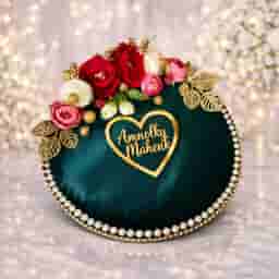 Wedding Engagement Ring Plate