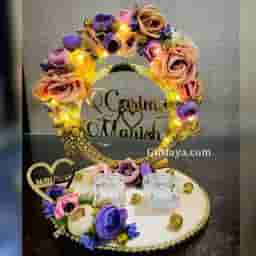 Customized Ring Wedding Tray