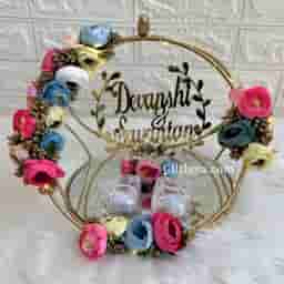 Engagement Ring Metallic Platter
