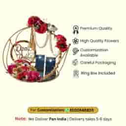 Customized Tray for Roka Ceremony