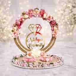 Customized Name Ring Tray