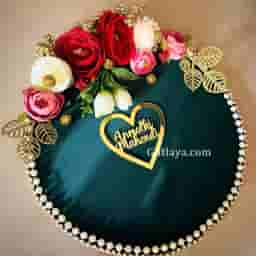 Wedding Engagement Ring Plate