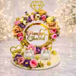 Creative Engagement Ring Platter