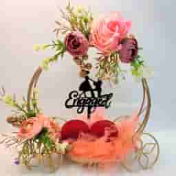 Couple Ring Tray Platter
