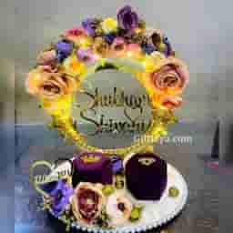 Light Engagement Ring Platter