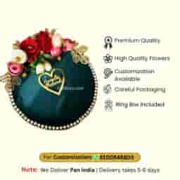 Wedding Engagement Ring Plate