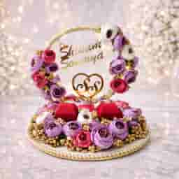 Engagement Plate Decoration