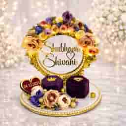 Customized Ring Wedding Tray