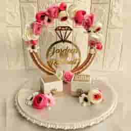 Simple Engagement Ring Platter