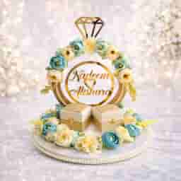 Creative Engagement Ring Tray