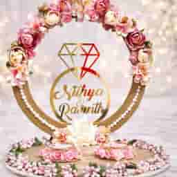 Customized Name Ring Tray