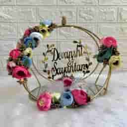 Engagement Ring Metallic Platter