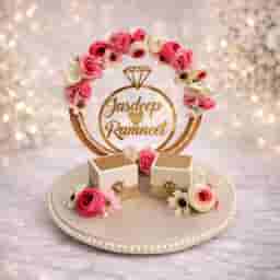 Simple Engagement Ring Platter