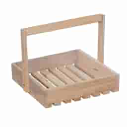 Pinewood Tray with Handle