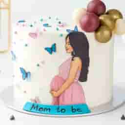 Mom To Be Baby Shower Cake