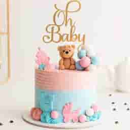 Oh Baby Theme Cake