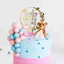 Baby Shower Cute Teddy Cake