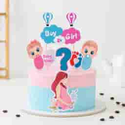 Boy or Girl Theme Cake