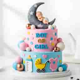 Baby Shower 2 Tier Cakes