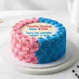 Twinkle Twinkle Cake for Baby Shower