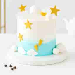Simple Baby Shower Cake
