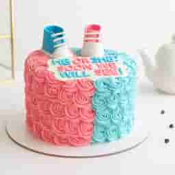 Classic Baby Shower Cake