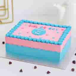 Customized Mom To Be Theme Cake