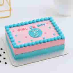 Customized Mom To Be Theme Cake