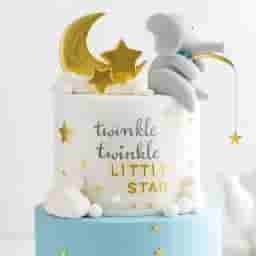 Baby Shower Stars Theme Cake